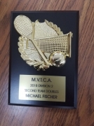 2018 MVTCA 2nd Team Doubles Michael Fischer