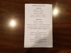 2018 Tennis Banquet Program Third Page