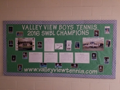 2019 Boys Tennis Display