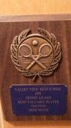 1997 MVP Award Mike Minge